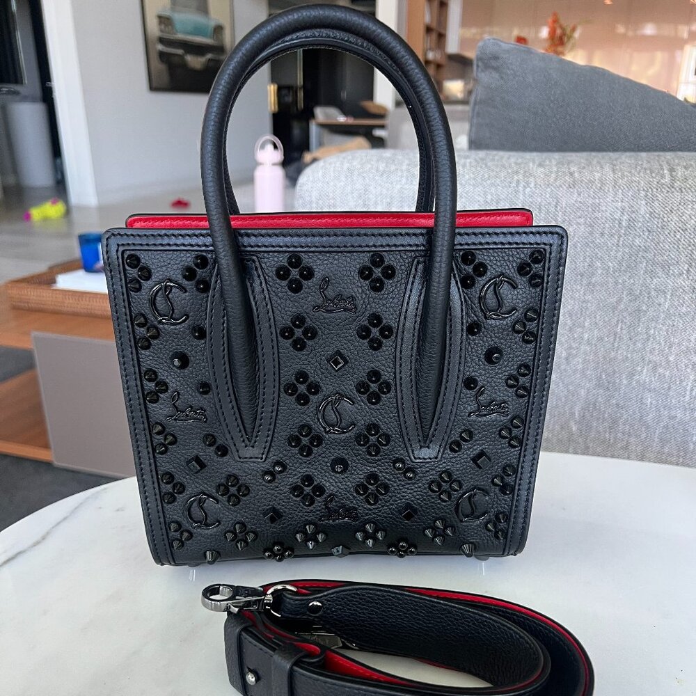 Christian Louboutin Paloma Mini in Leather with Loubinthesky Spikes